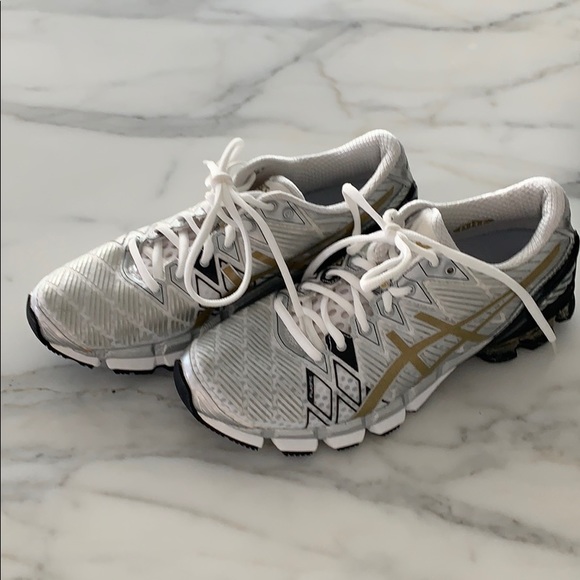 asics silver sneakers